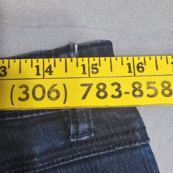 Parasuco jeans straight leg classic women's size 30 ink blue stretch - Picture 7 of 11